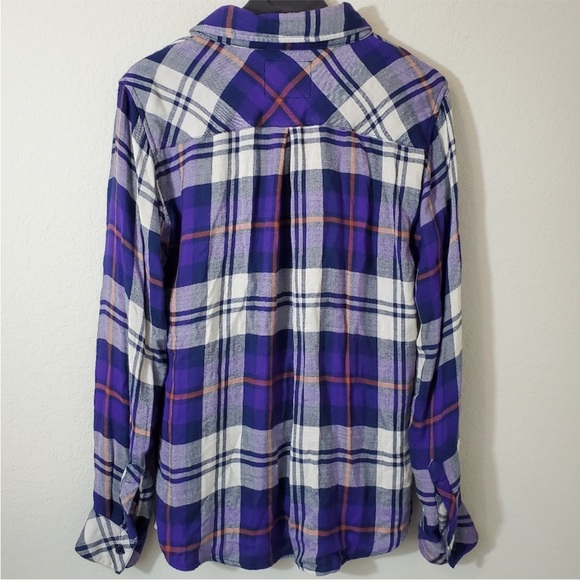 Rails button down plaid flannel longsleeve shirt - Picture 2 of 4
